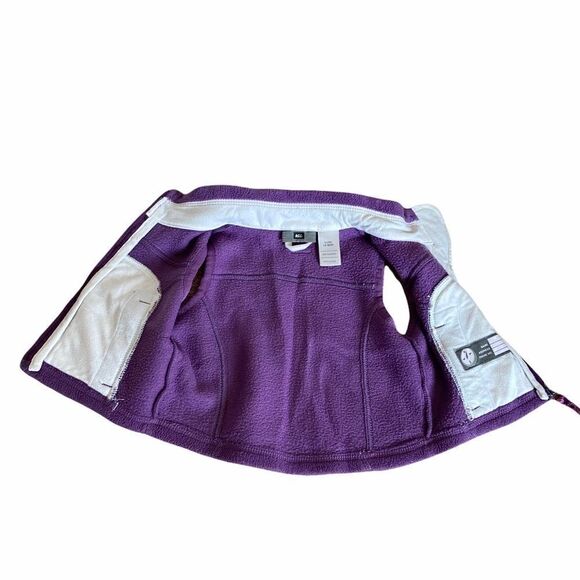 REI Purple Fleece Vest Size 18 Months - Picture 5 of 6